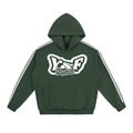 Side Stripe Drop-Shoulder Hoodie